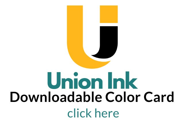 Union Ink Color Card