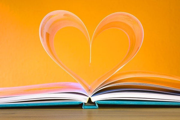 Book with Heart Shaped Pages