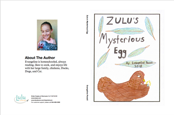 Evangeline P. of California –  Zulu's Mysterious Egg