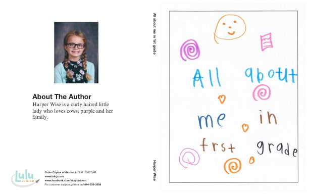 All about me in 1st grade