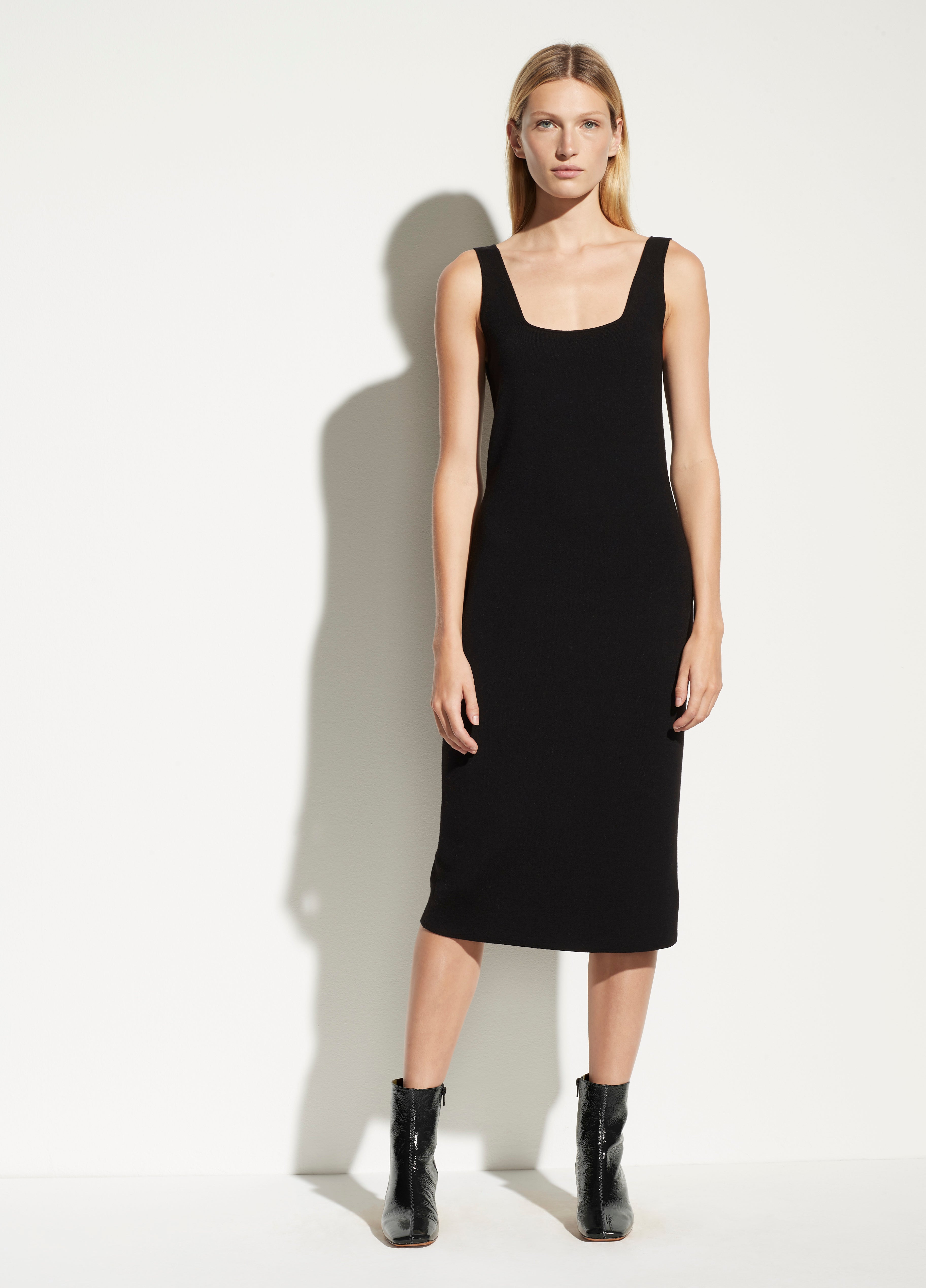 Vince Square Neck Dress