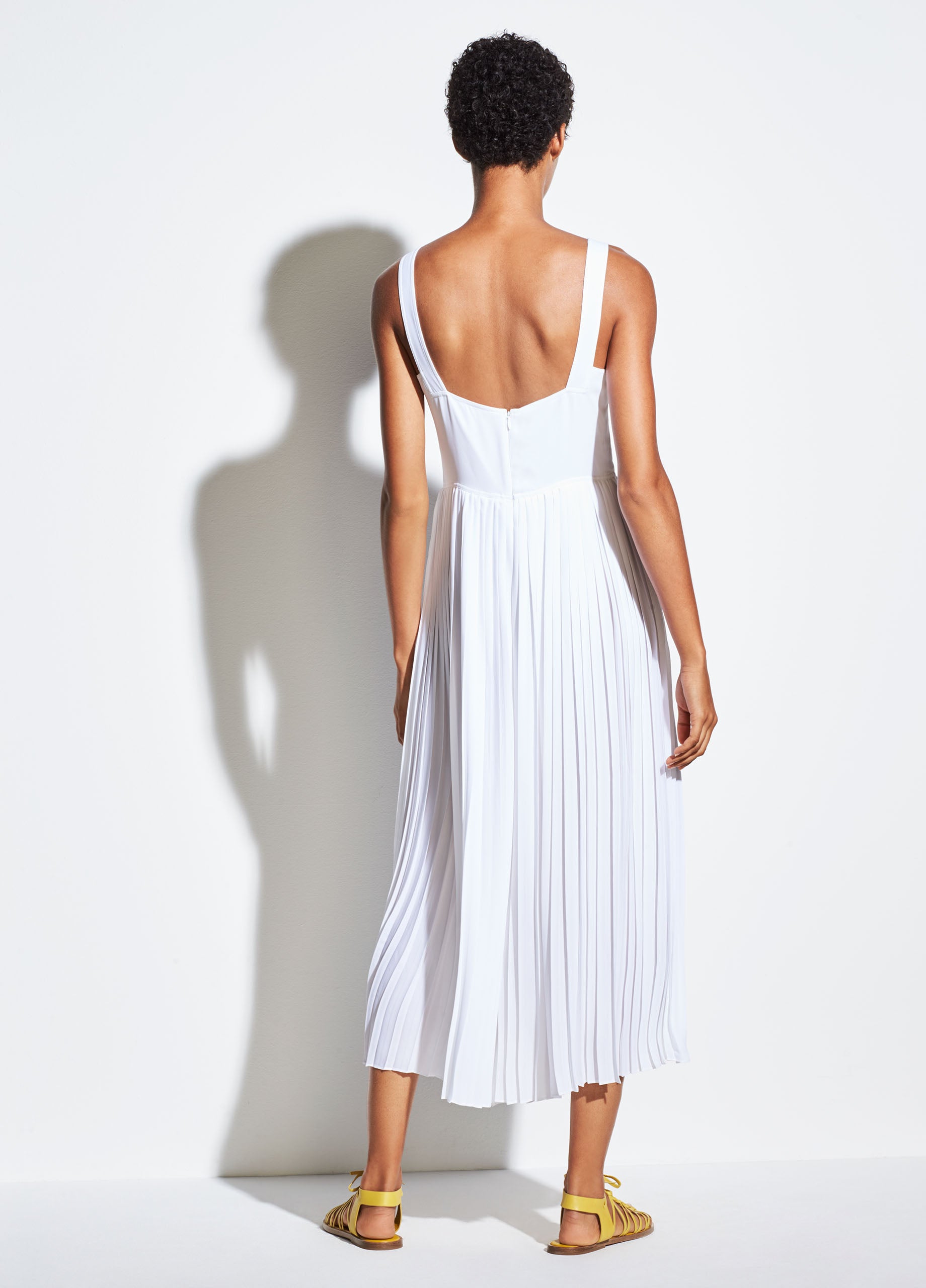 vince pleated jumpsuit