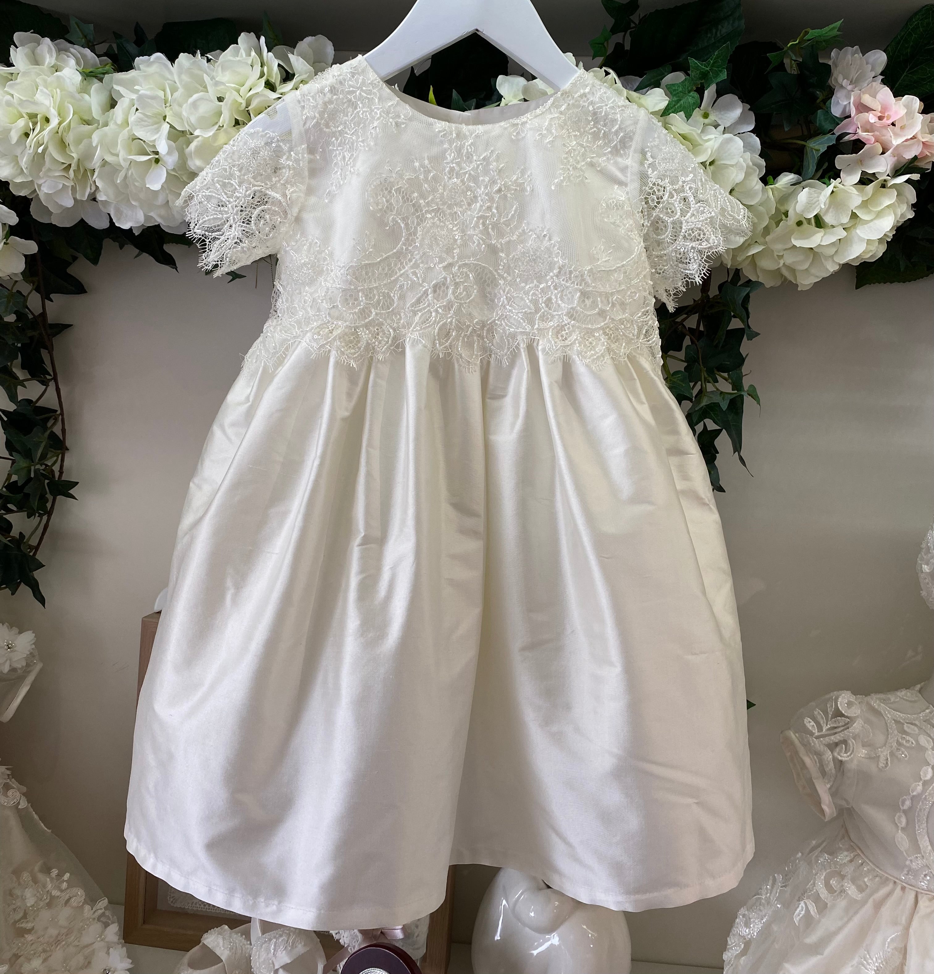 AbaoWedding Satin First Communion Dresses for Girls with Sleeves Long Ball  Gown - ShopperBoard