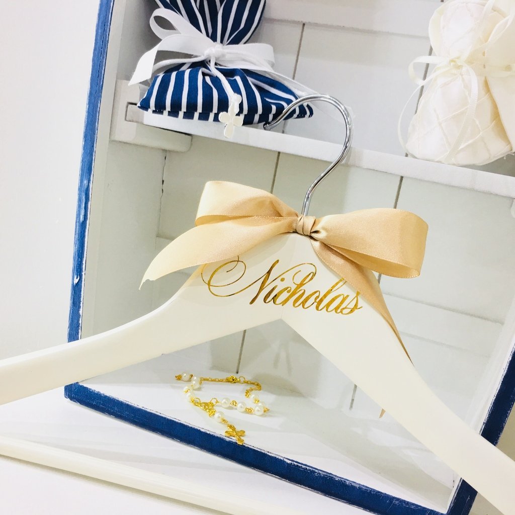 Shop Personalised Christening Baptism Gift Wooden Coat