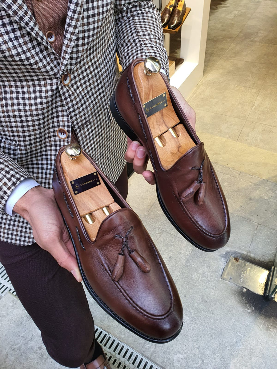 Sardinelli Brown Special Edition and Limited Loafers – MCR TAILOR