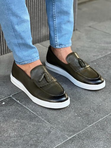 Morrison Double Buckled Suede Loafer