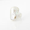 Sterling Silver Pearl Ring SZ 9