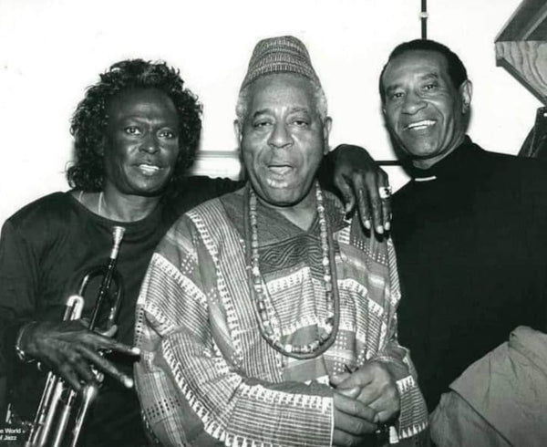 Miles Davis, Dizzy Gillespie and Max Roach