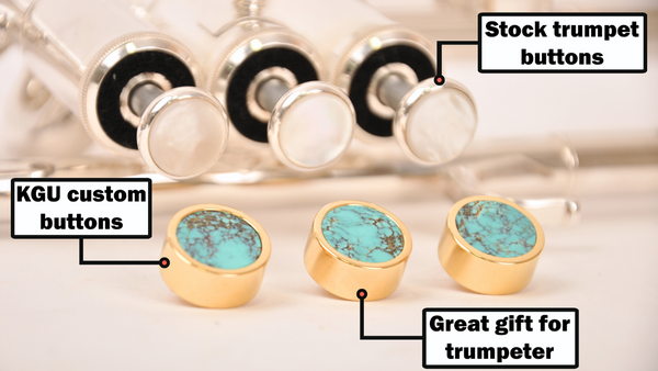 Trumpet Finger Buttons