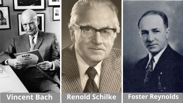 Vincent Bach, Renold Schilke, Foster Reynolds trumpets kgumusic brasswind