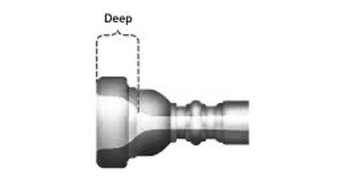 Brass Mouthpiece Cup Depth