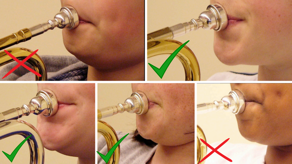 trumpet embouchure