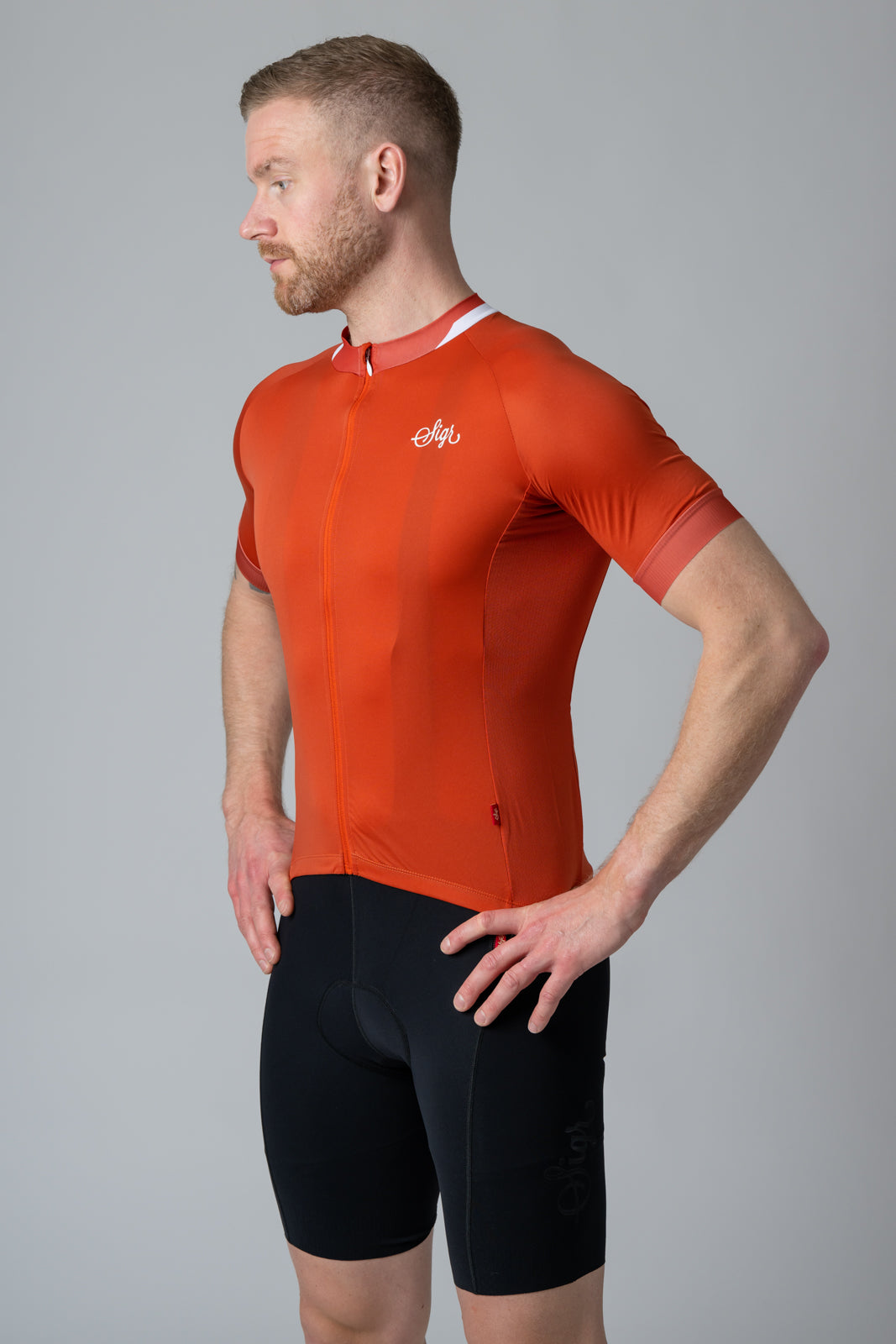 Havtorn Dawn - Orange Road Cycling Jersey for Men