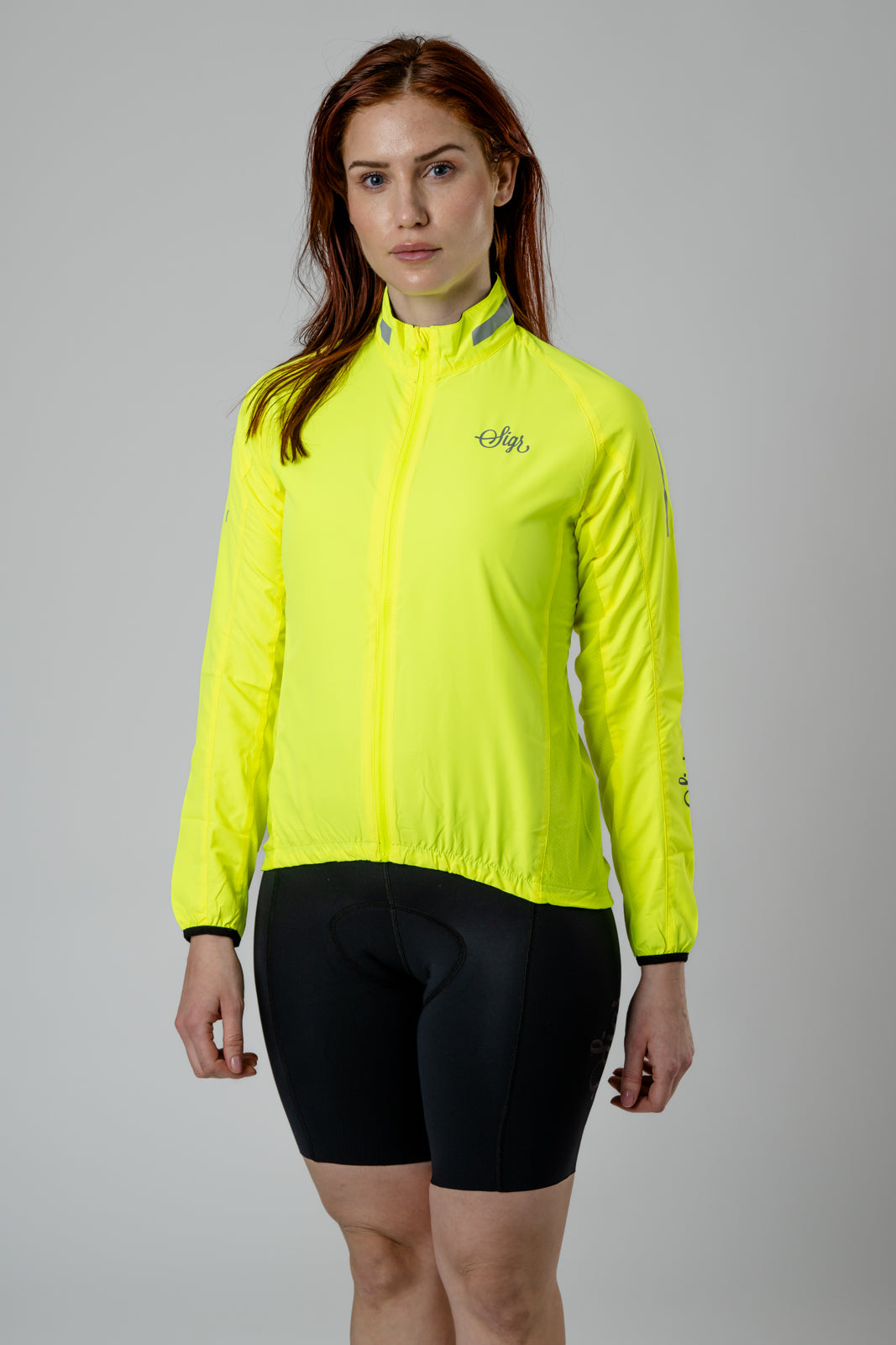 Treriksroset Yellow - Road Cycling Pack Jacket for Women