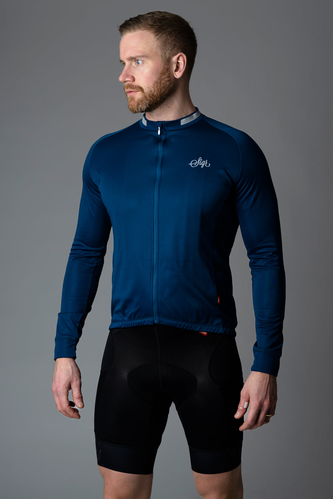 Krokus Blue - Warmer Long Sleeved Jersey for Men