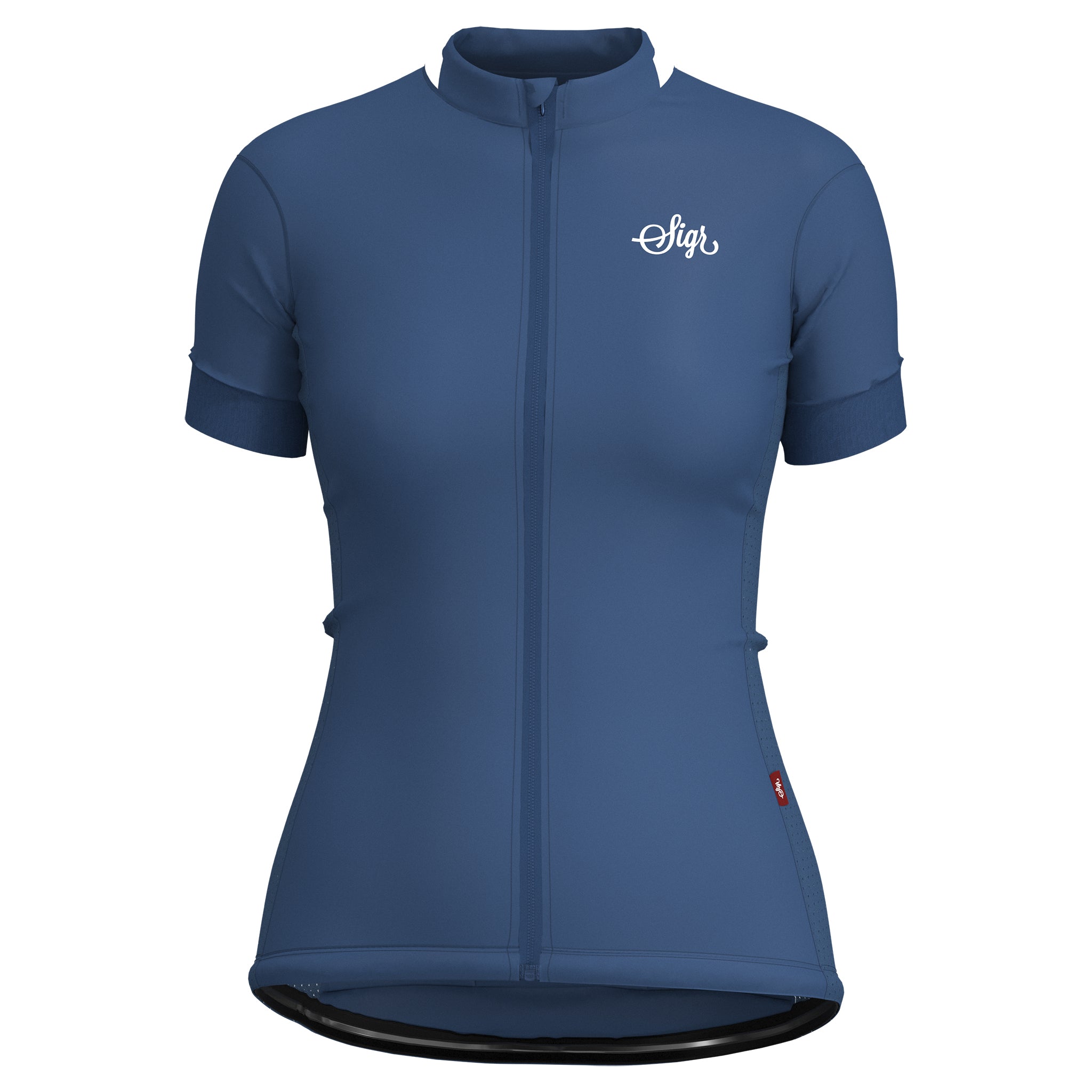 light blue cycling jersey