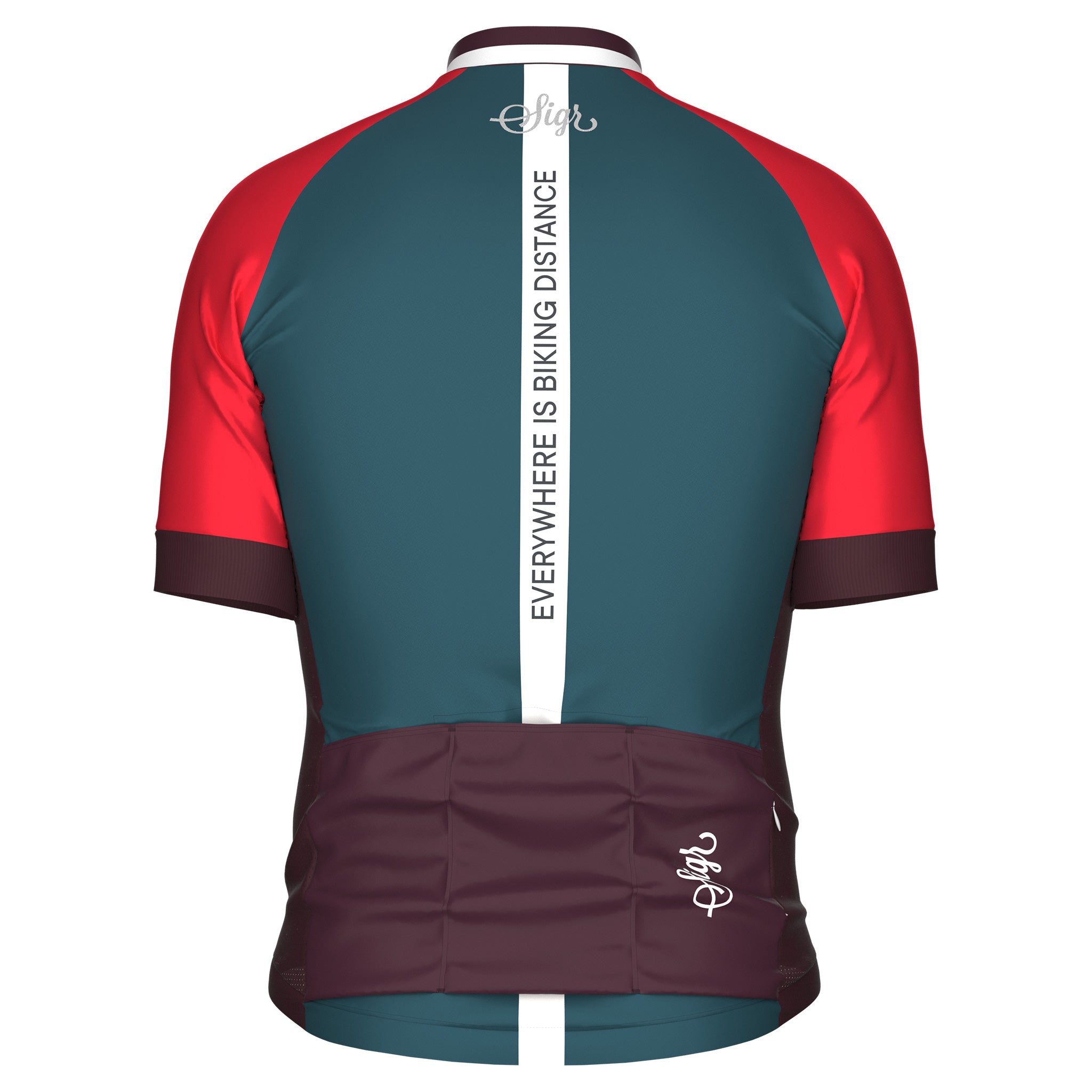 Team Sigr Climb - Road Cycling Jersey for Men