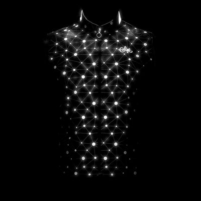 women's reflective cycling vest