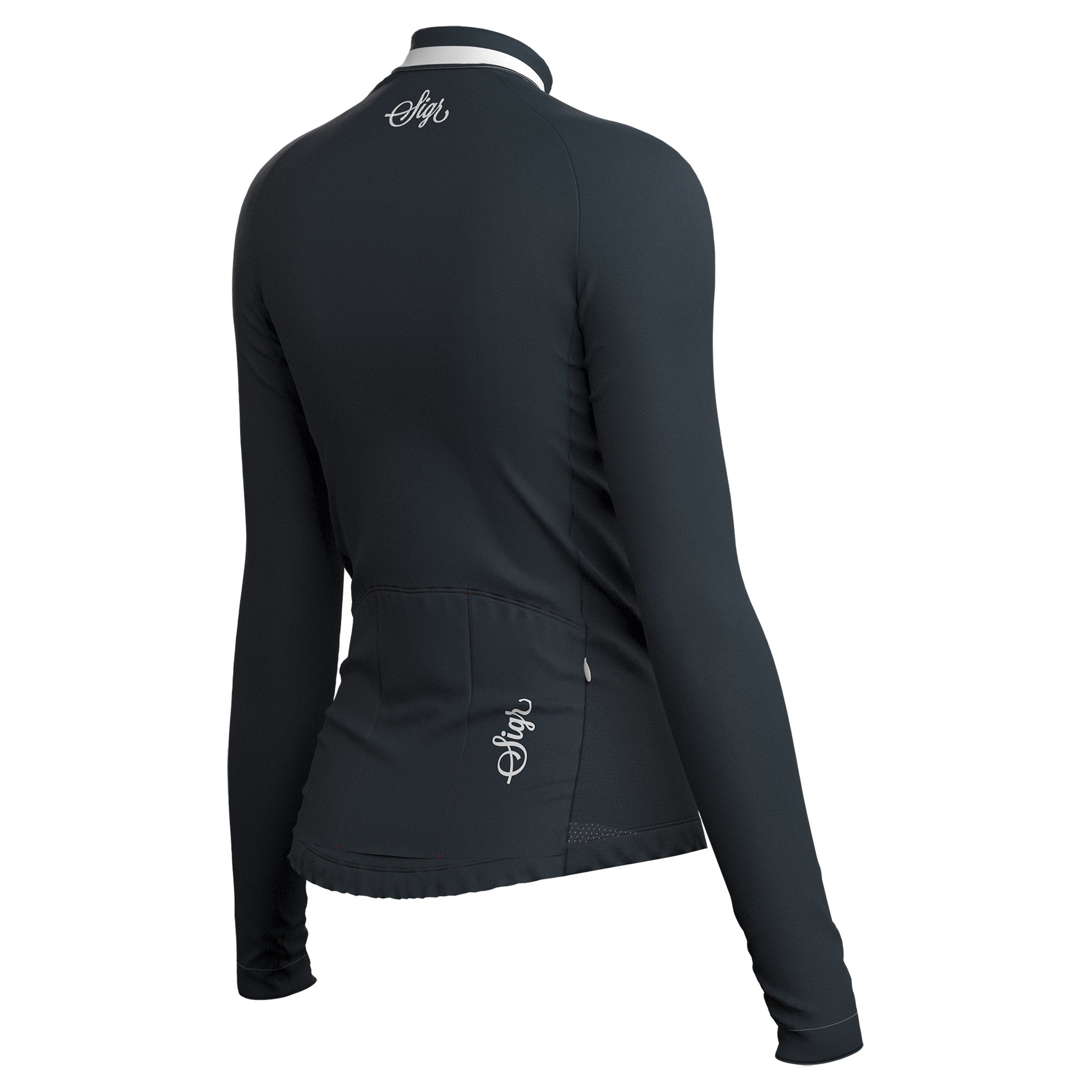 Krokus Black - Warmer Long Sleeved Jersey for Women