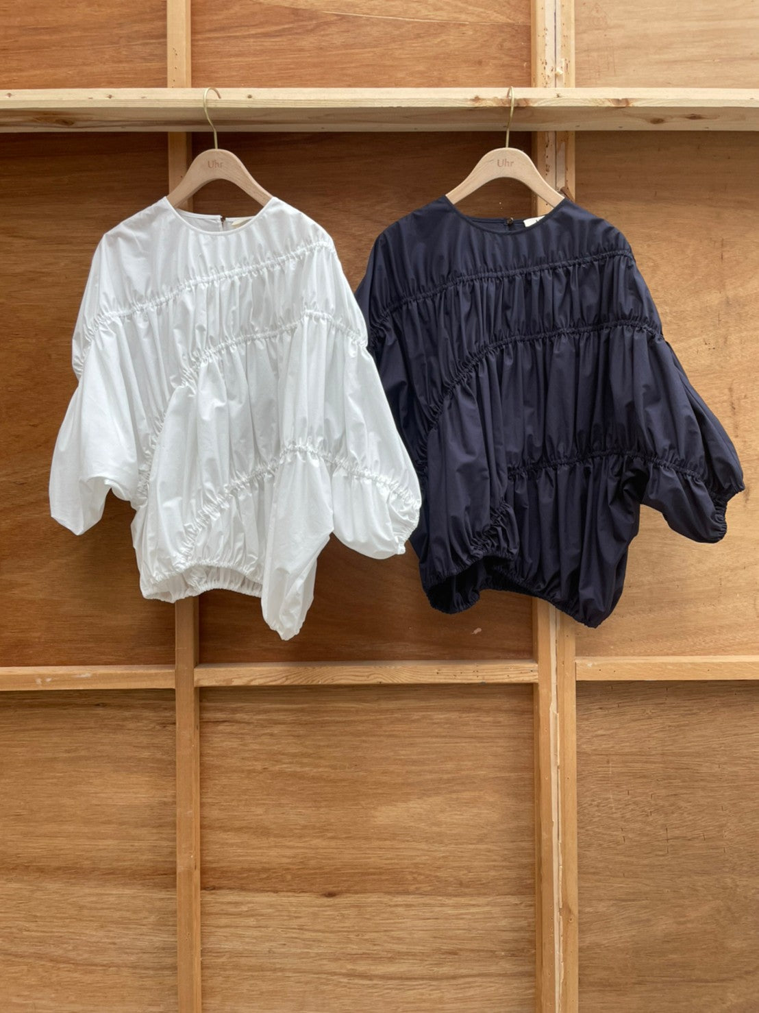 Shirring Blouse – Uhr Online store