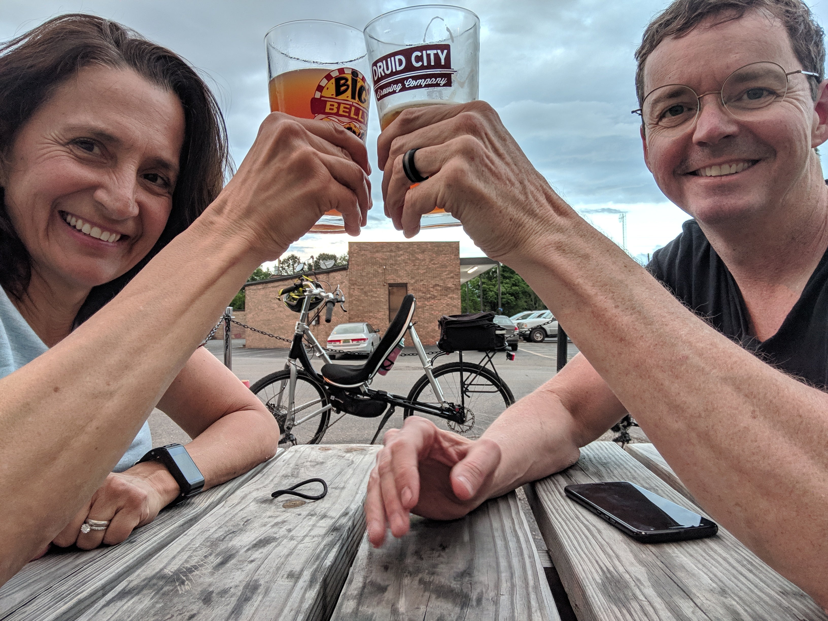 Breweries in Alabama by bike