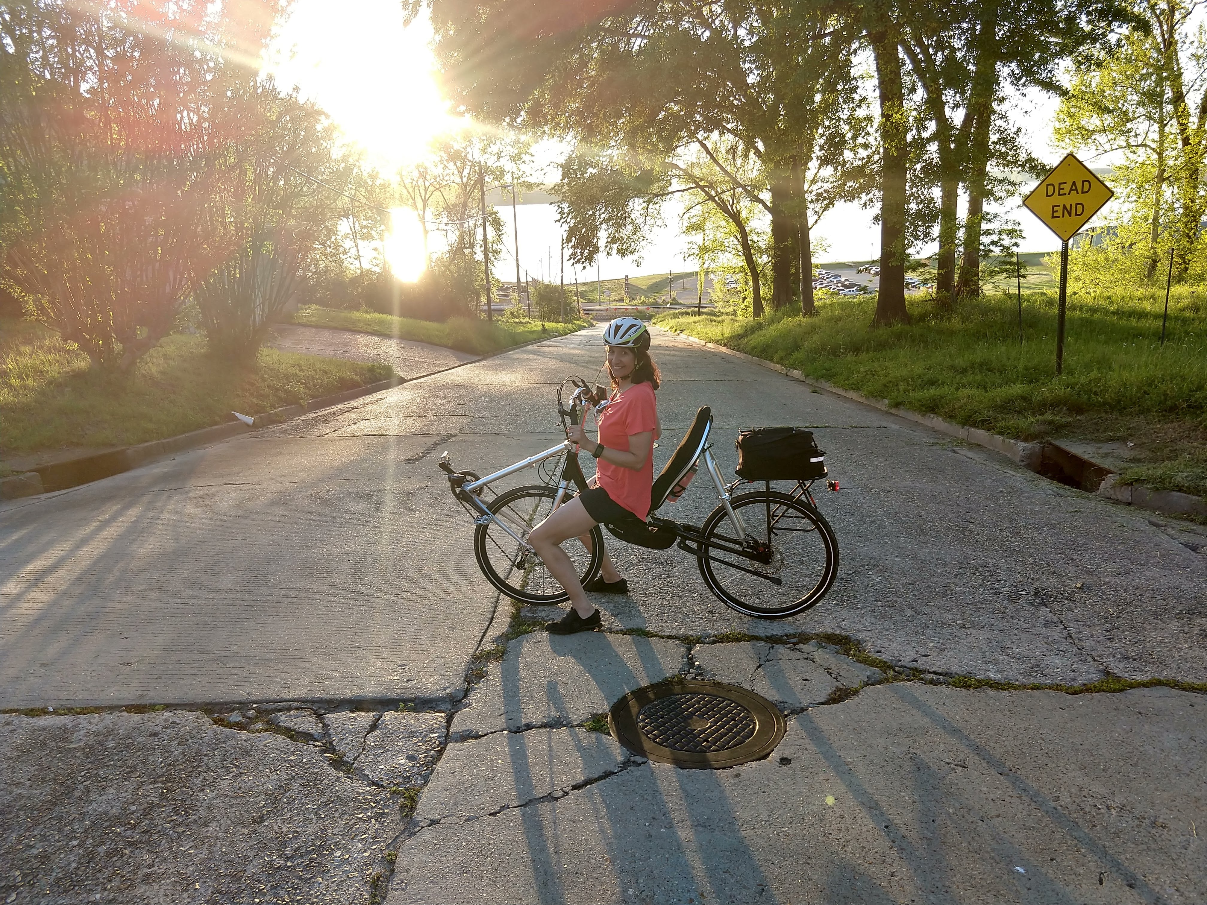 Sunset cycling in Vicksburg, MI