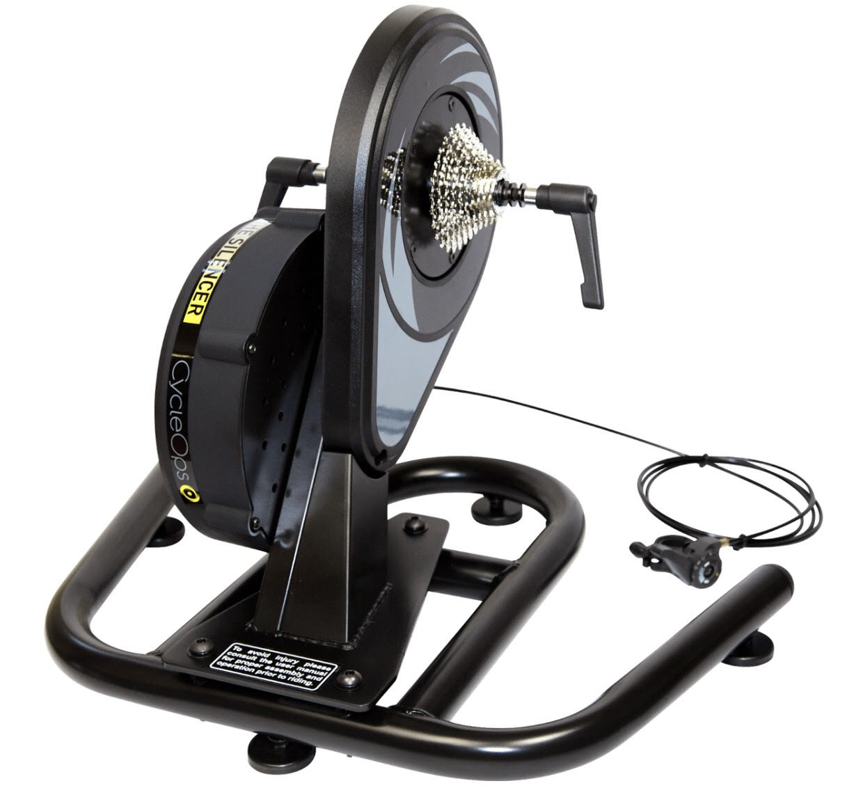 Direct drive bicycle trainers