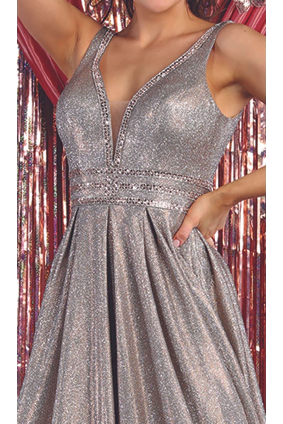 Bronze Prom Dress