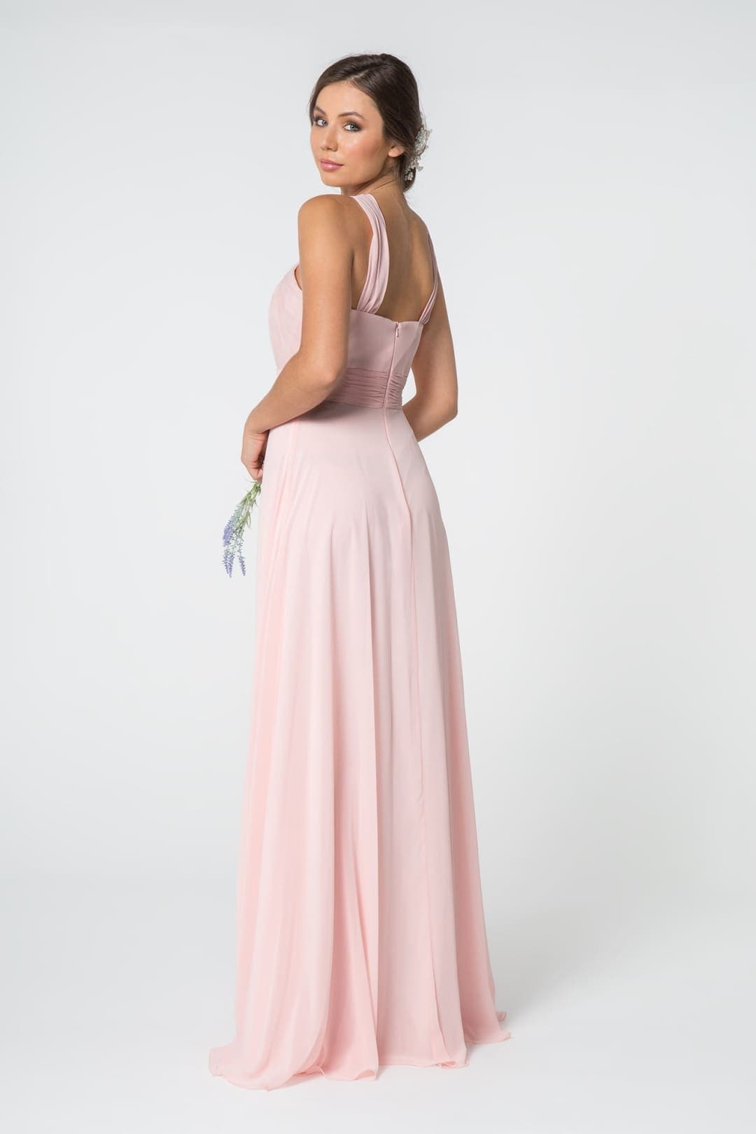 Elizabeth K GL2816 Halter Bridesmaid Dress