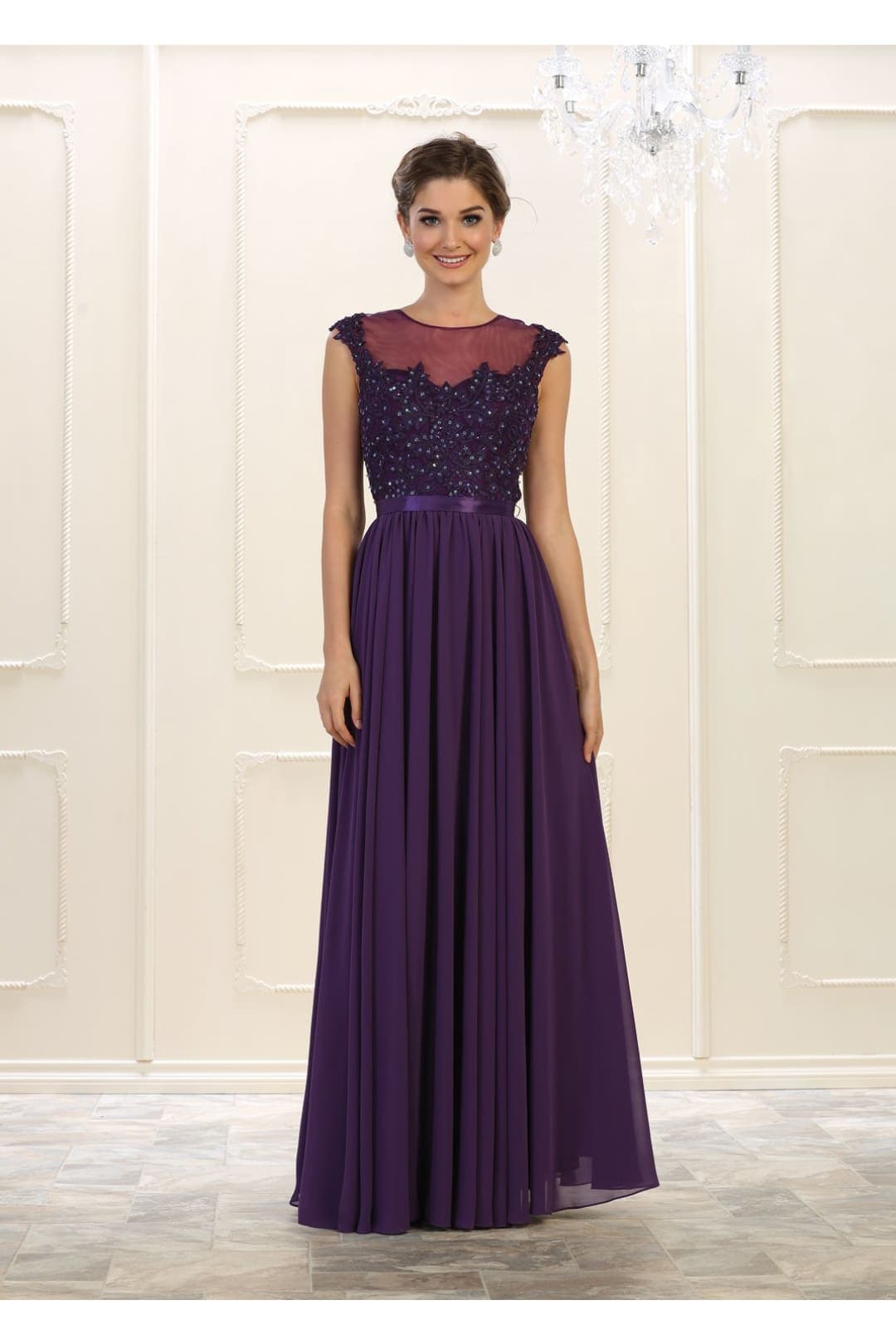 Lovely Wedding Guest Gown