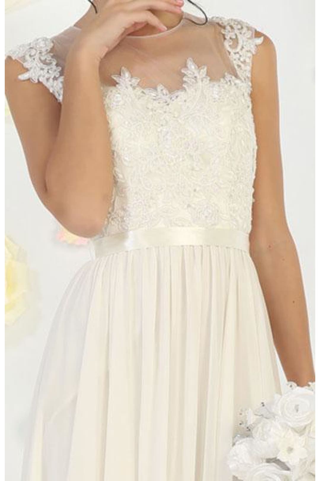 Modest Wedding Reception Dress