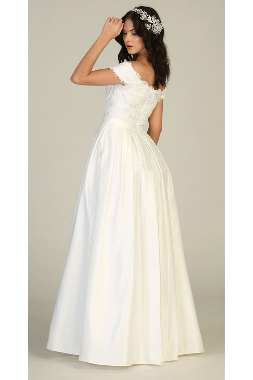 Off The Shoulder Long Ballroom Classy Dress