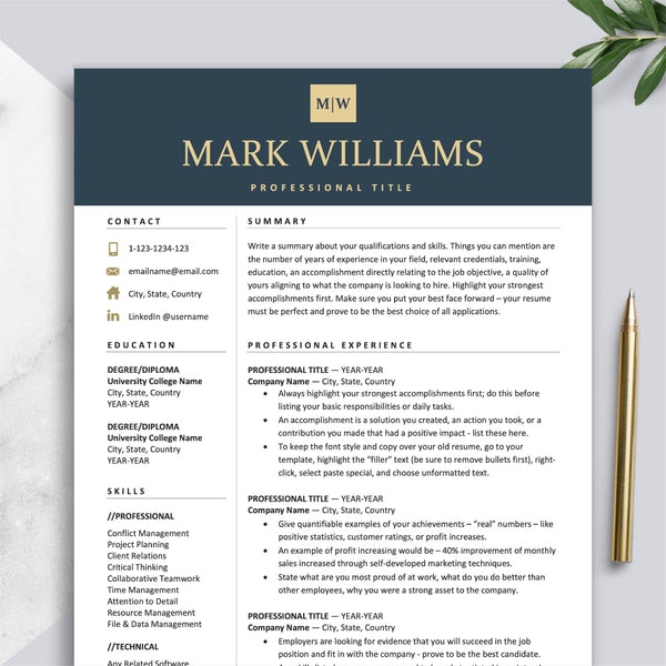 The Art of Resume Template Design Bundles for Any Career