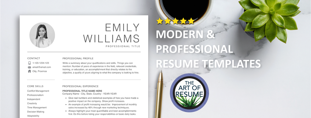 The Art of Resume Template Design Bundle Builder, Curriculum Vitae Formats for Mac and PC