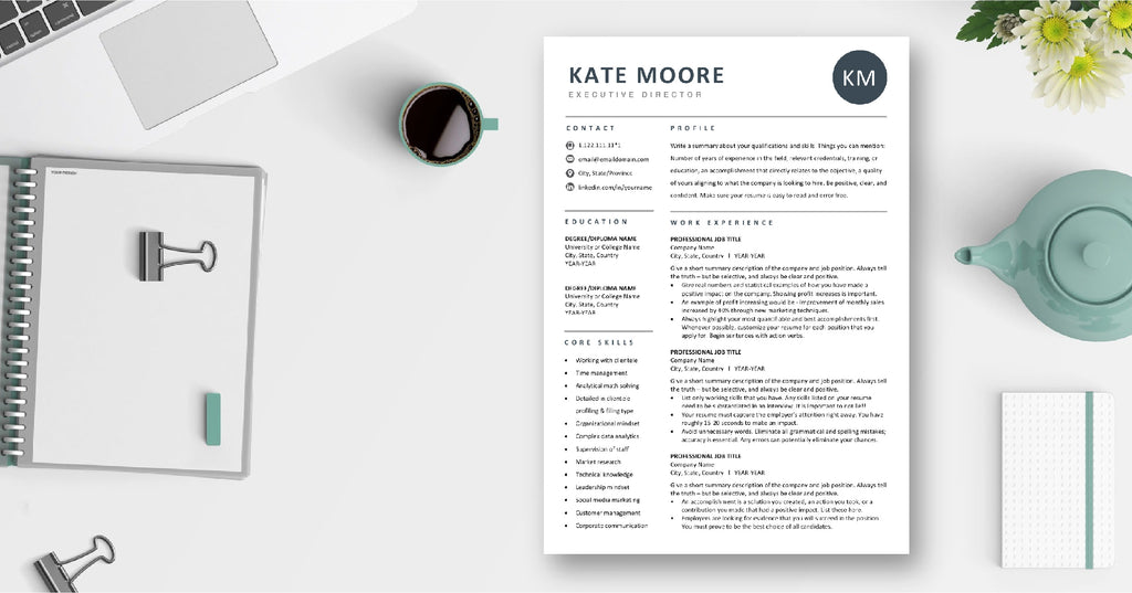 Hacer un currículum no es fácil. Comience con un hermoso diseño de currículum. The Art of Resume tiene plantillas de currículum totalmente personalizables para cualquier carrera