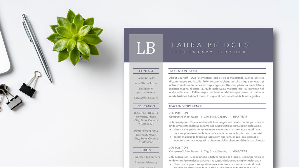 The Art of Resume Templates for Teachers