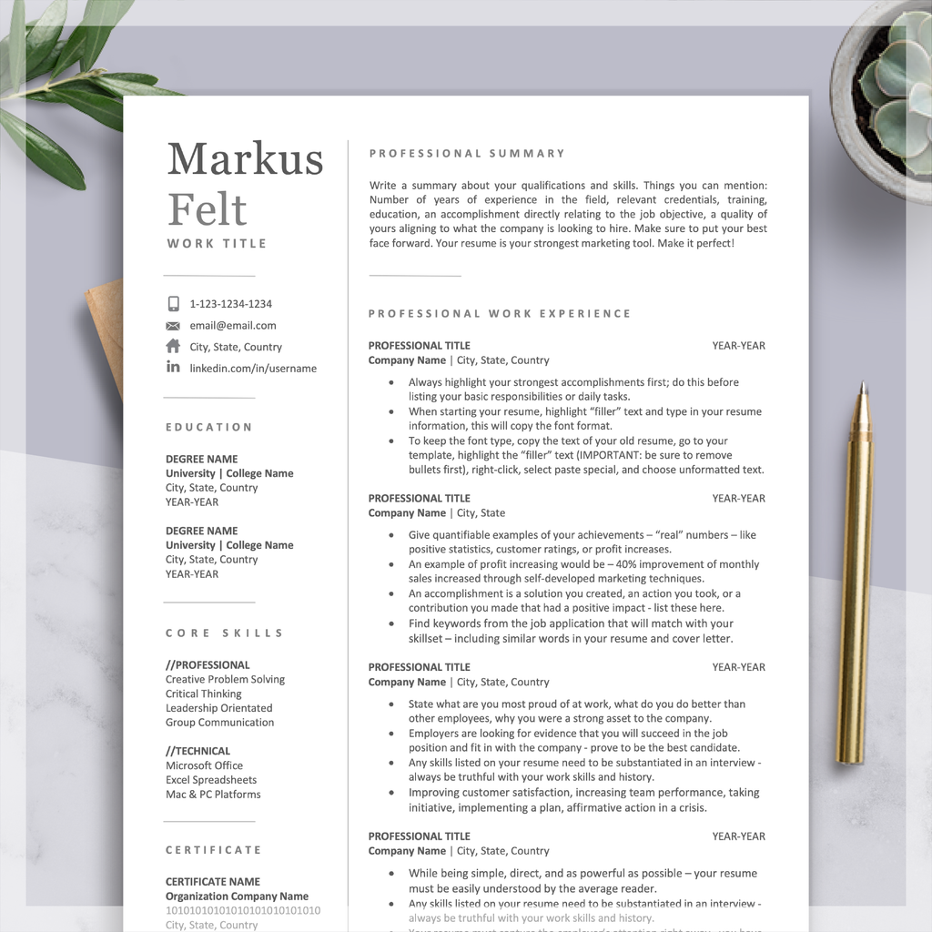 Customize Your Resume Design with The Art of Resume Templates
