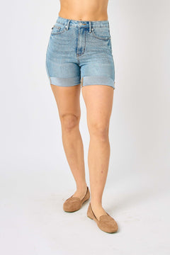 Judy Blue Amanda Tummy Control Denim Shorts