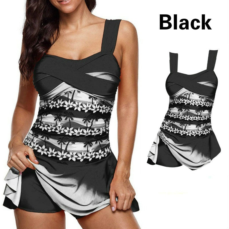 plus size boyshort swimsuit