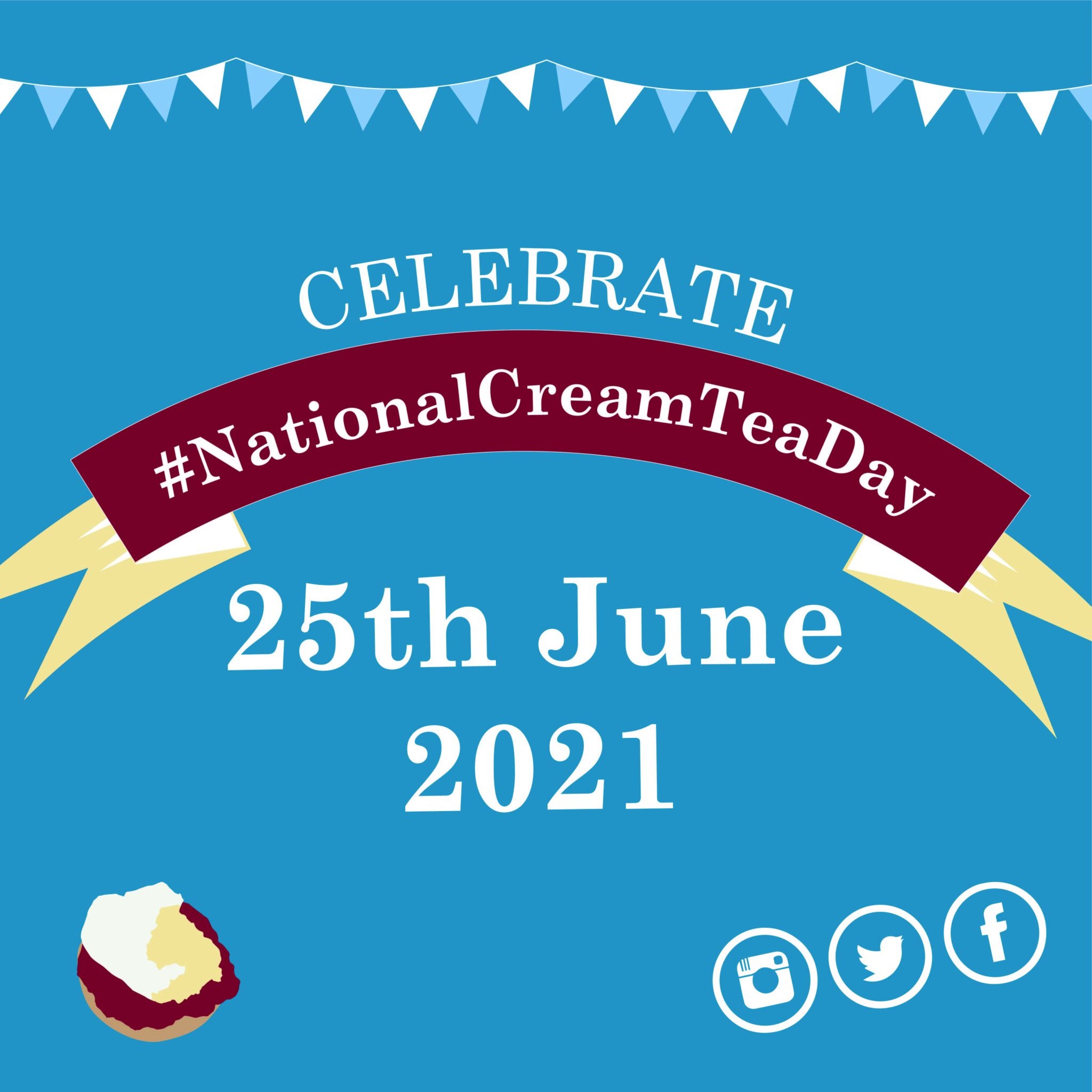 Celebrate National Cream Tea Day 2021 ST. EVAL