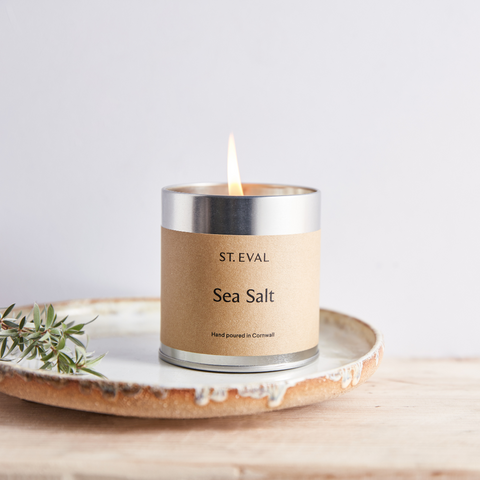 St. Eval Sea Salt Scented Tin Candle Image