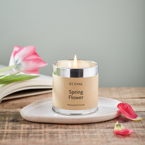 Spring Flower Scented Tin Candle