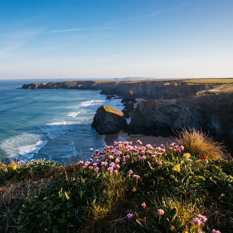 Bedruthan Steps Cornwall