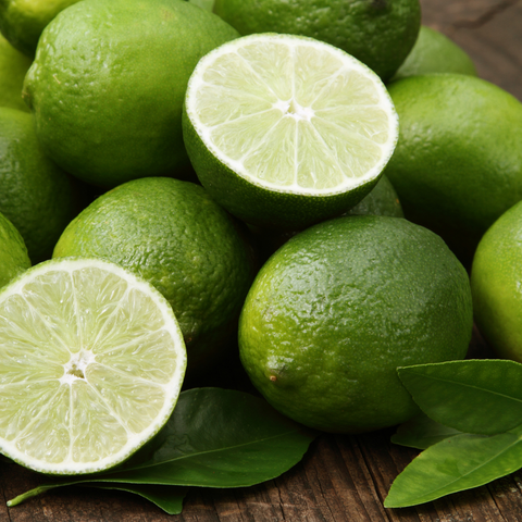 Cut and Uncut Limes Image