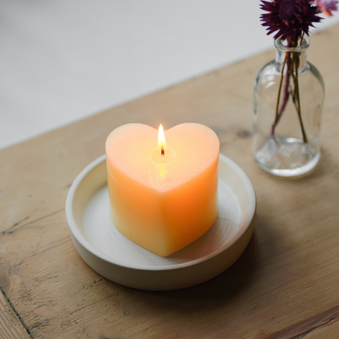 St. Eval Mini Heart Candle