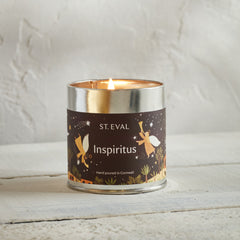 St. Eval Inspiritus Chrismas Tin Candle