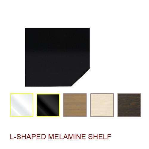 EXCEL L - Shaped Melamine Wooden Shelf