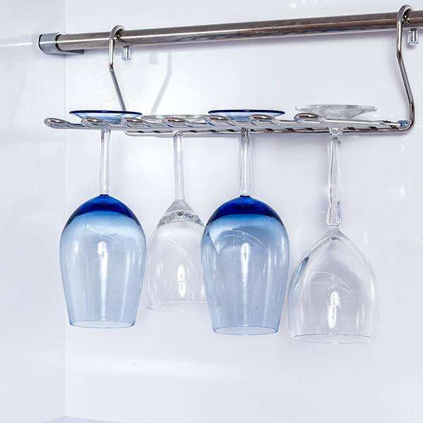 Italian Series Sus304 Hanging Wine Glass Rack Excel Hardware