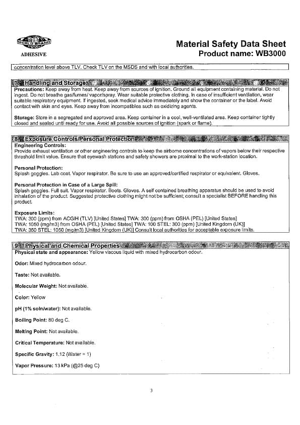 MSDS-3