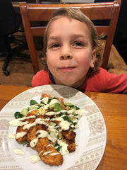 Manuka Honey Chicken & Couscous Salad with Bee Pollen for the whole family